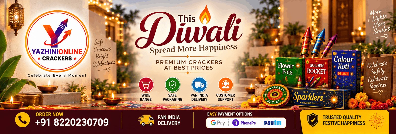 Sivakasi Crackers Home Delivery Tamil Nadu