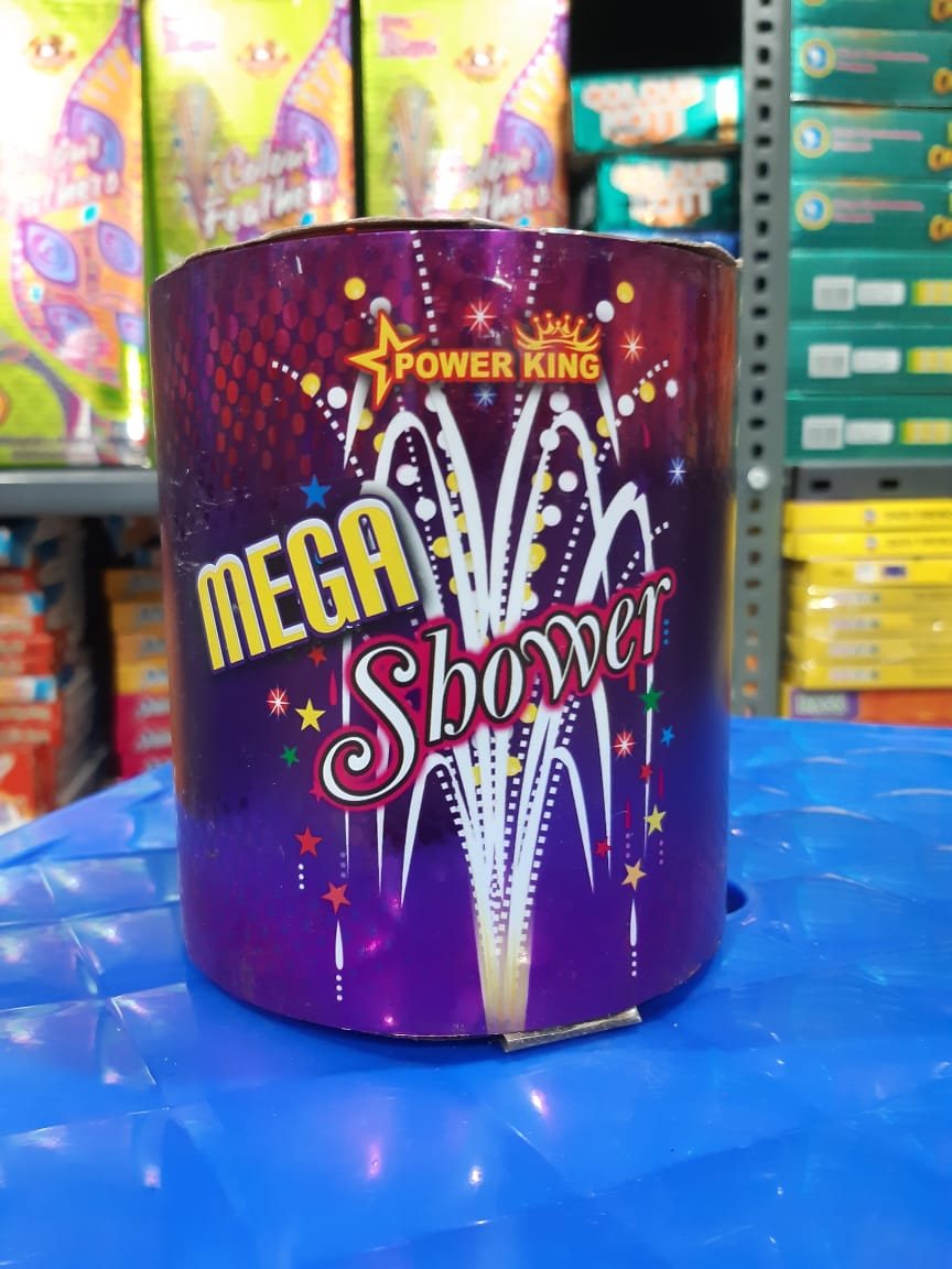 Large mega shower effect cracker