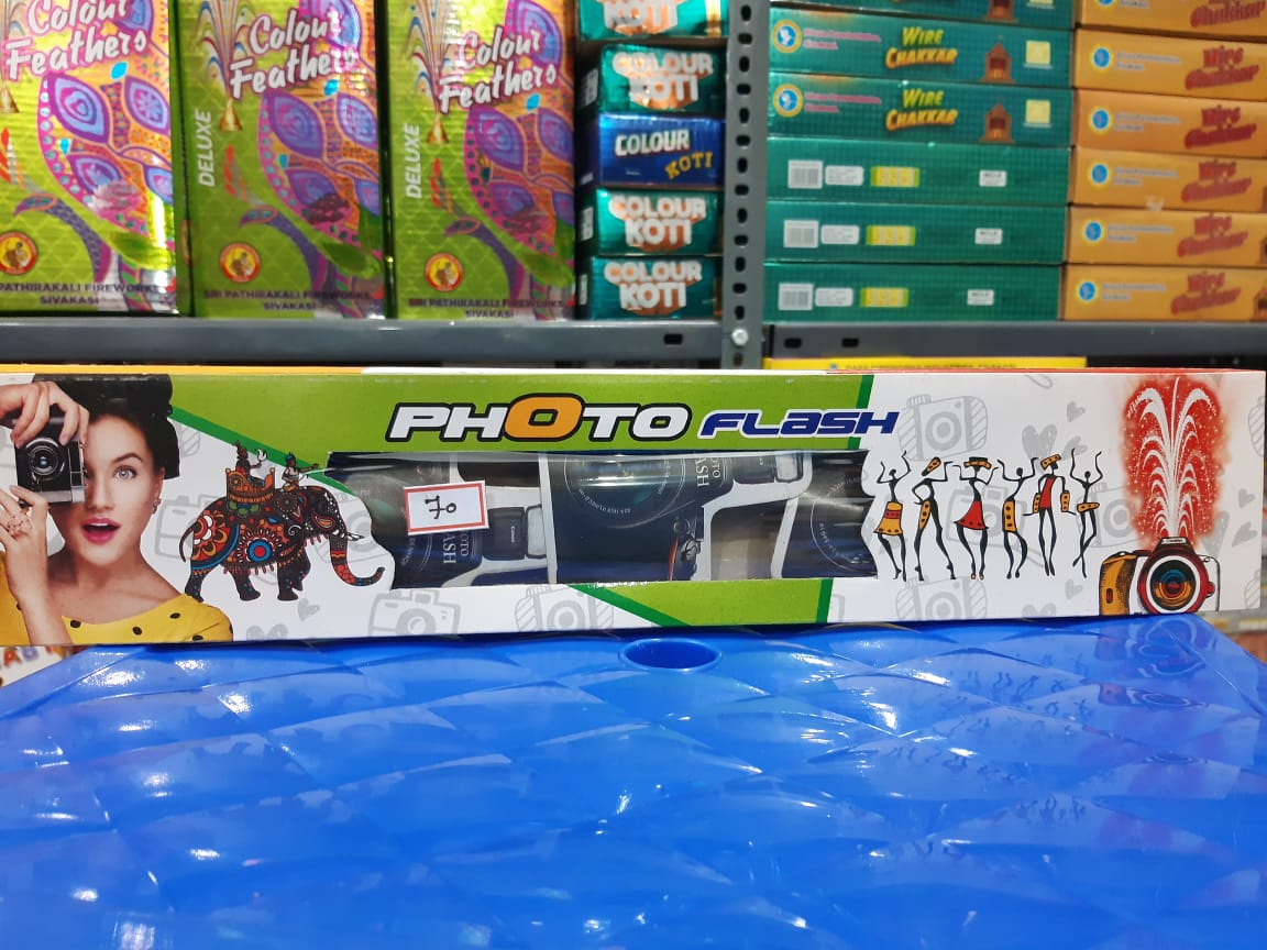 Bright photo flash crackers - 5 pieces